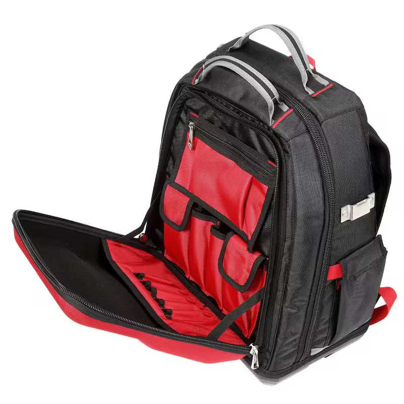 15 in. Tool Backpack with 9-Piece Tool Set H366914