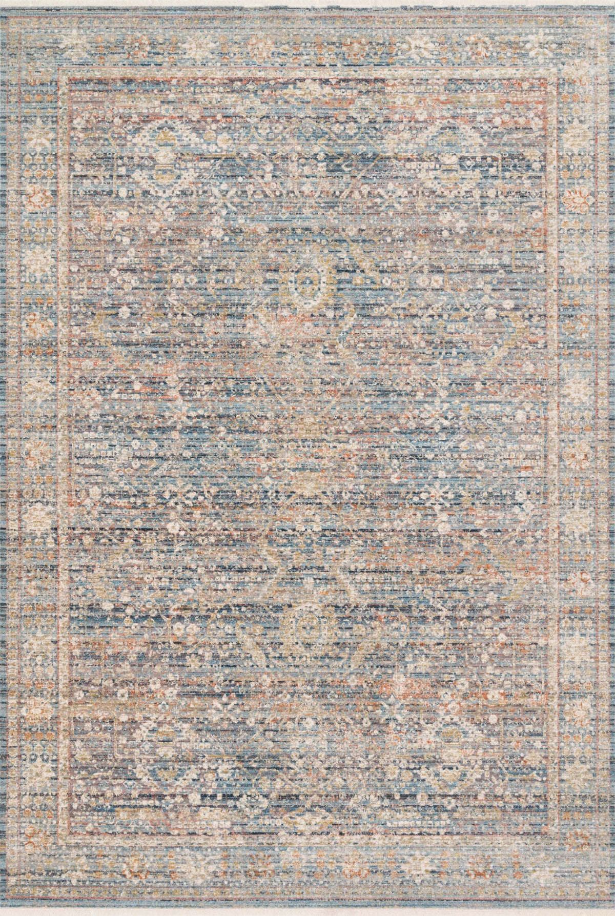Blue 9'6 x 13' Rug A65619