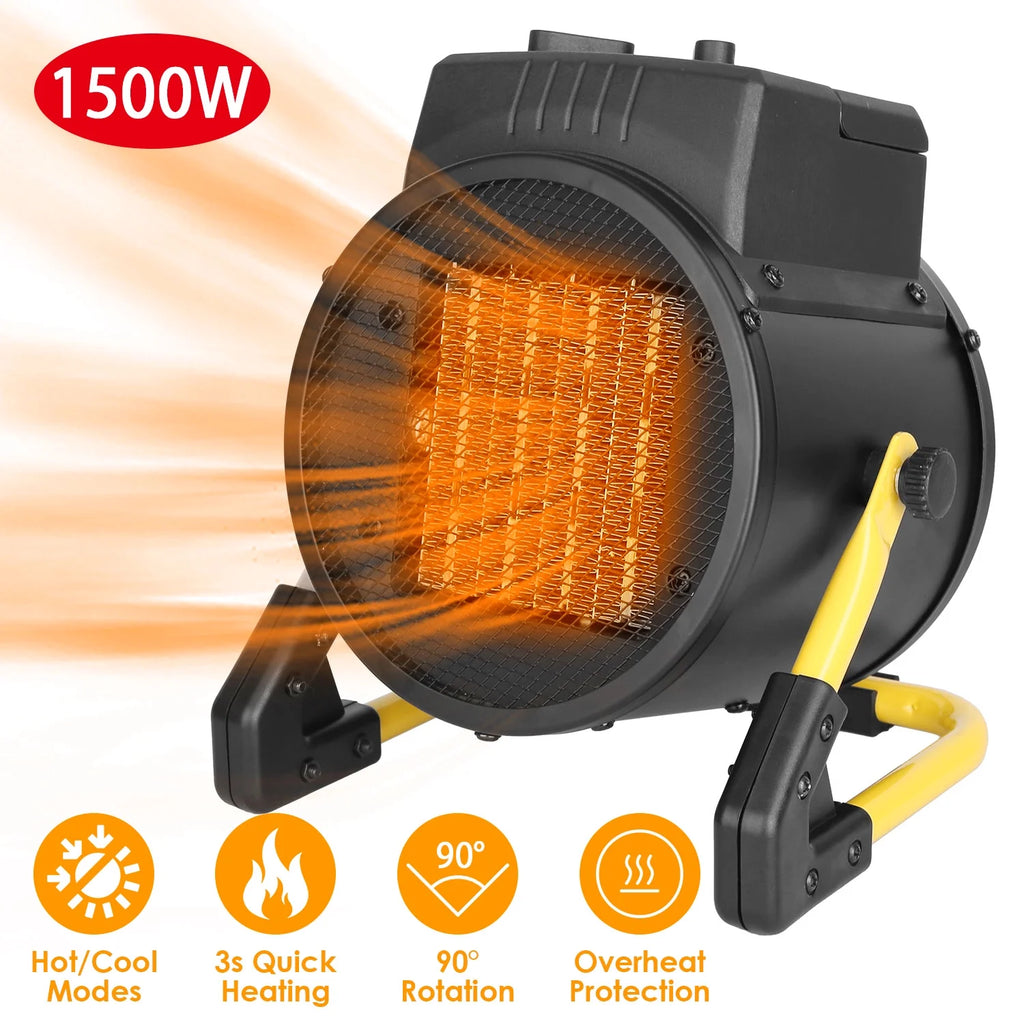 1500W PTC Electric Space Heater E6822