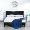 Full Size Heavy Duty Platform Bed Frame with Underbed Storage X7998