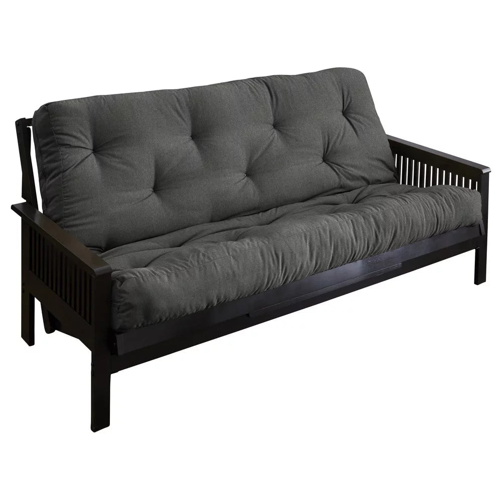 Queen Charcoal Grey 6-inch Futon Mattress W64743