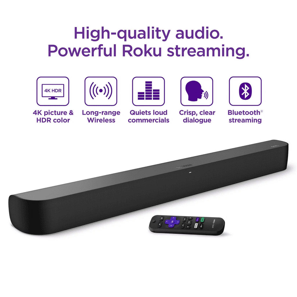 Smart Soundbar with Built-in 4K Streaming Media Player Z429