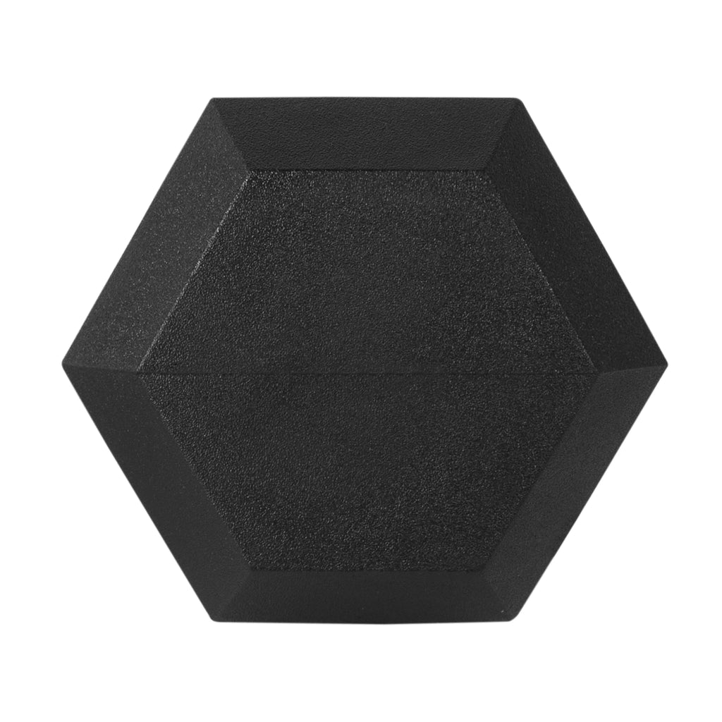 35LBs Rubber Encased Hex Dumbbell N62035