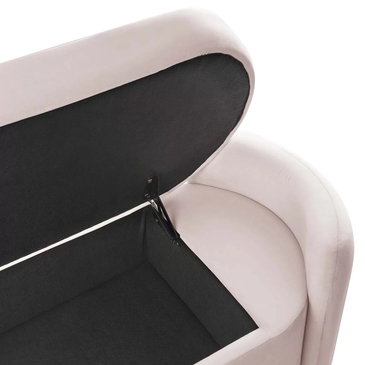 Pink Performance Velvet Bench F7060