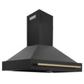 48 in. Black Stainless Steel Range Hood C8733
