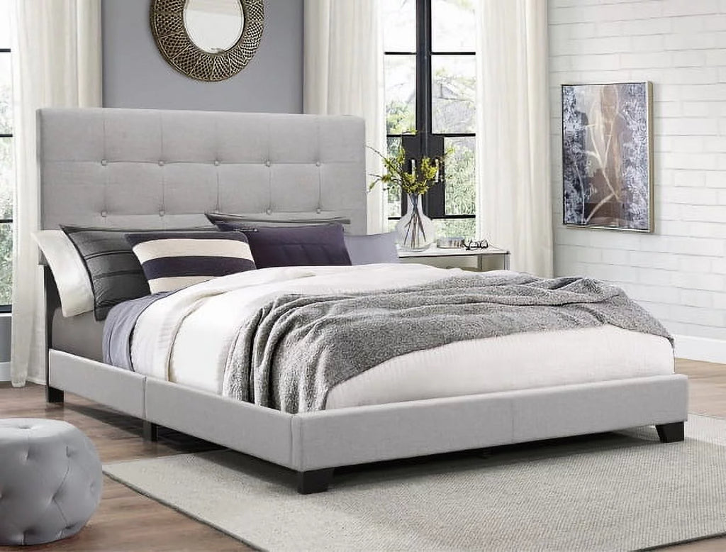 Gray Queen Panel Bed N1850