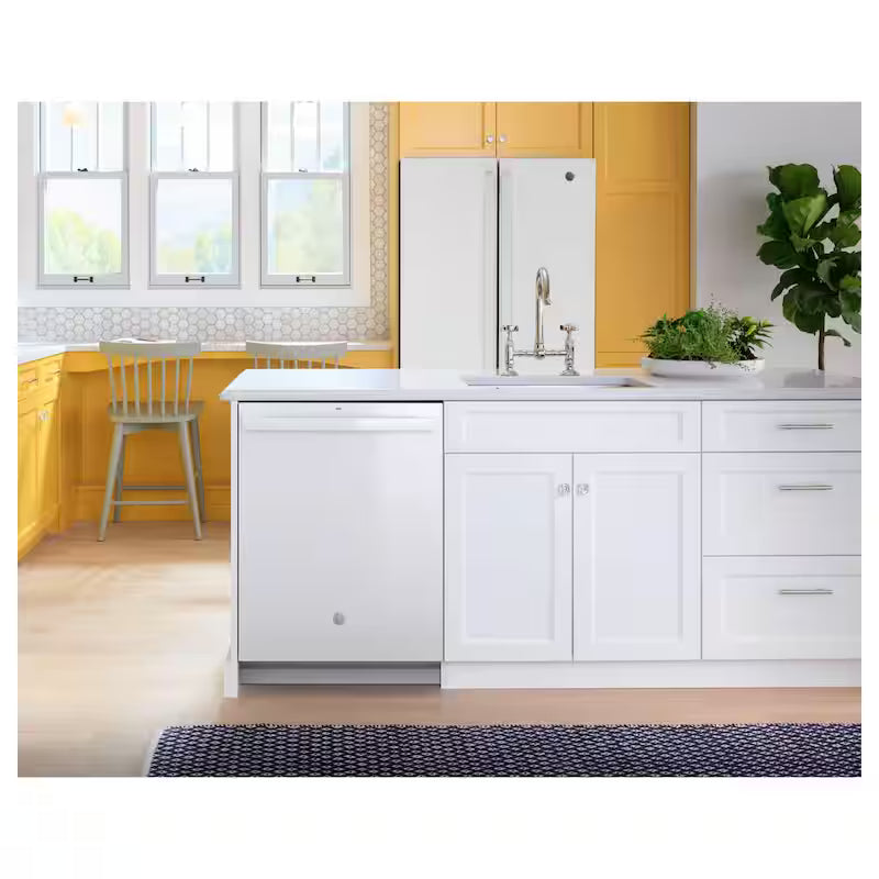 White Built-In Dishwasher L6734