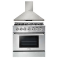 36 Propane Gas Range and Range Hood E90045