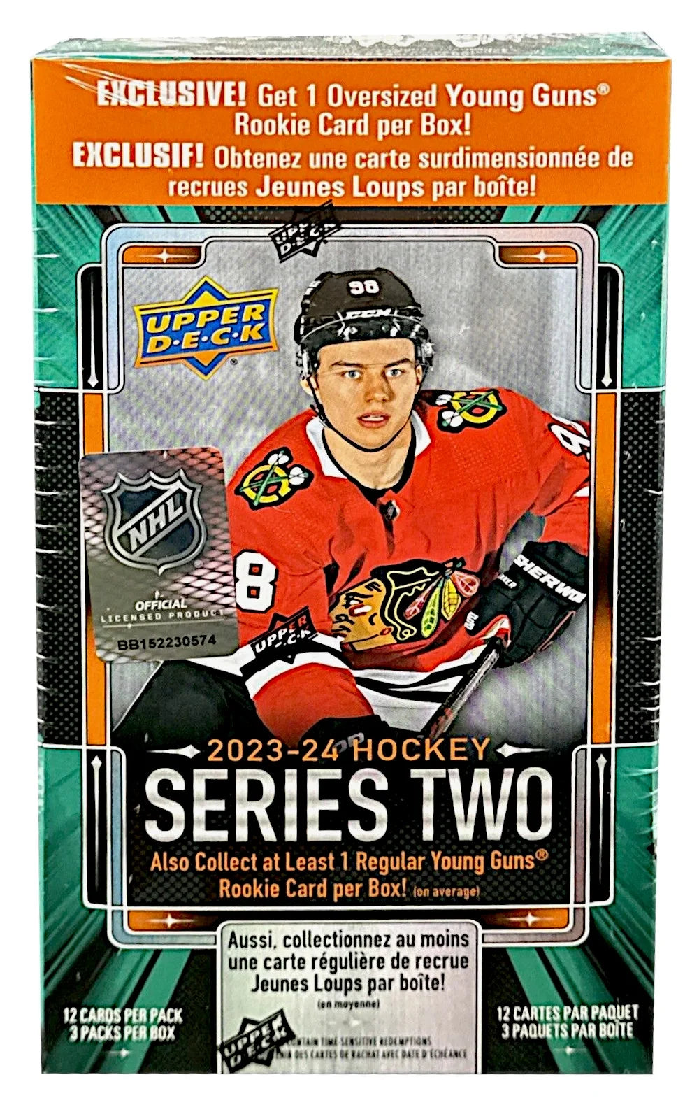 2023-24 Upper Deck Series 2 Hockey Oversized Blaster N9074
