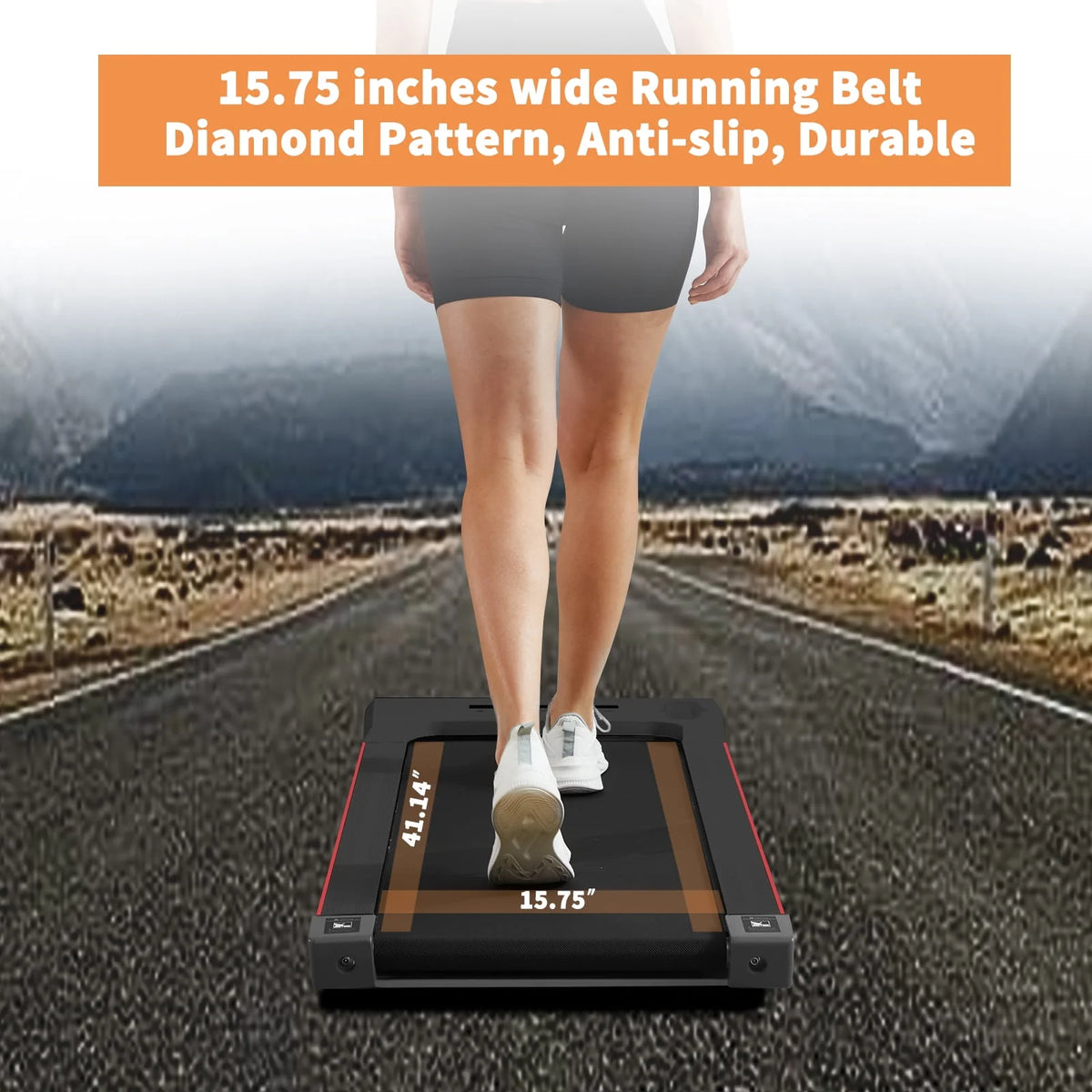 Under Desk Treadmill with Remote Control M786