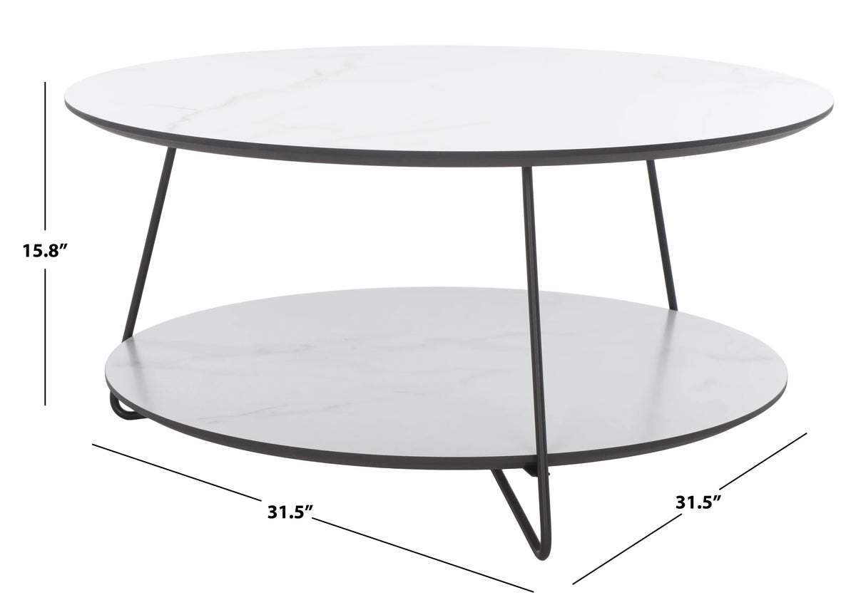 2-Tier Round Coffee Table J7034