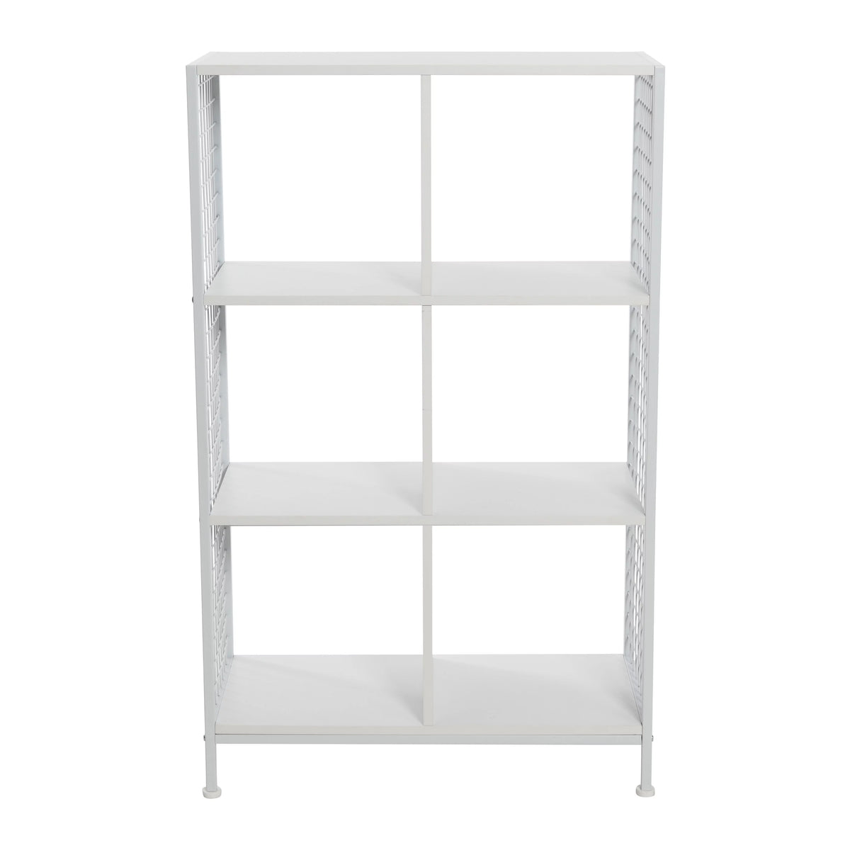 6 Cube White Storage Wall Unit T68058