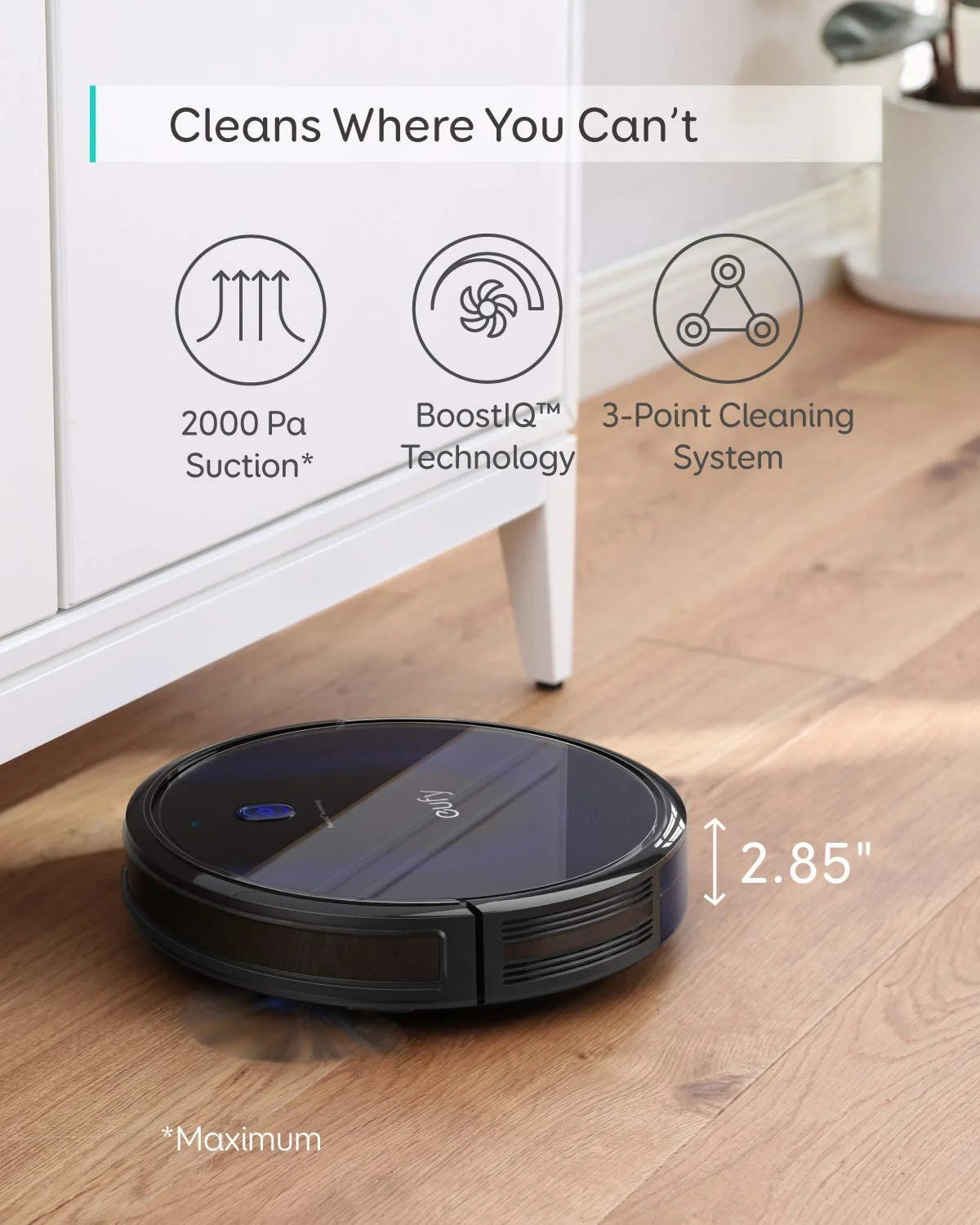 Wi-Fi Connected 2000Pa Suction Robot Vacuum Cleaner R5322
