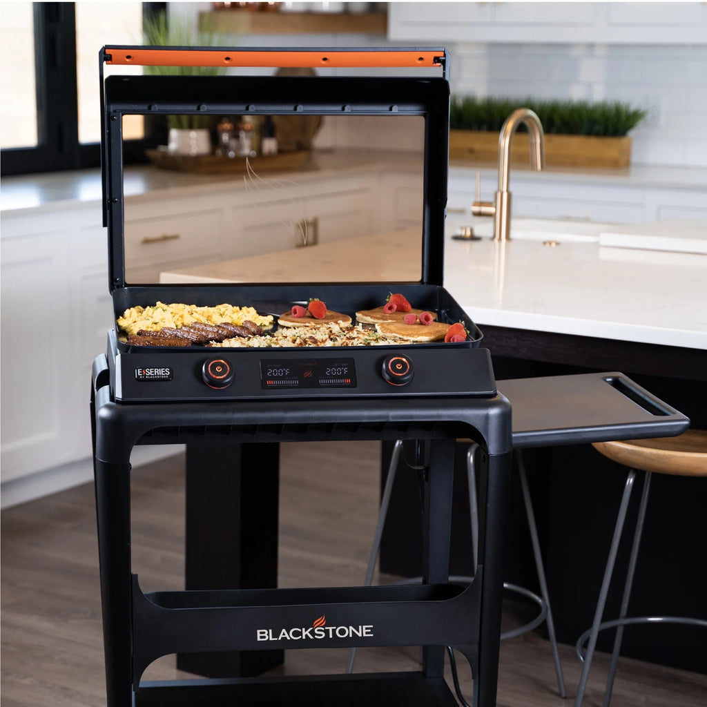 22 Electric Tabletop Griddle with Prep Cart Y2894