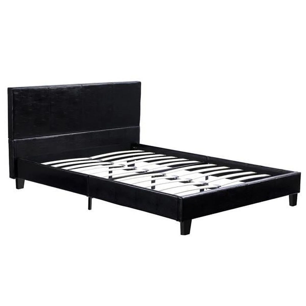 Full Size Heavy Duty Platform Bed Frame with Underbed Storage X7998