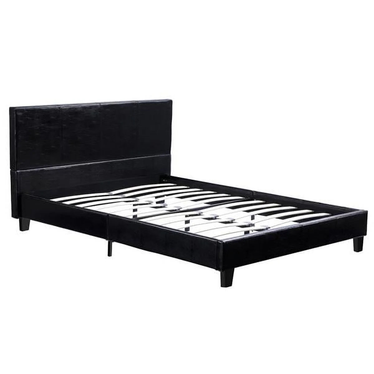 Full Size Heavy Duty Platform Bed Frame with Underbed Storage X7998