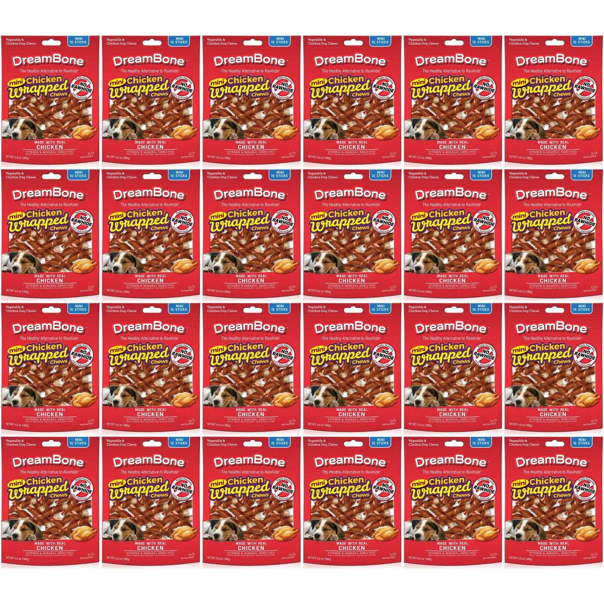 Chicken Wrapped Dog Chews X875