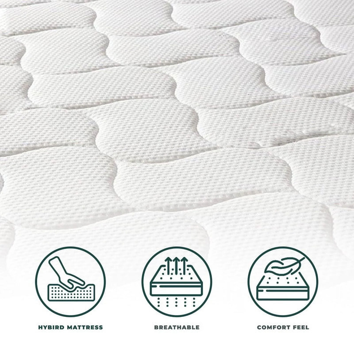 8 Inch Foam Spring Hybrid Twin Mattress X5485