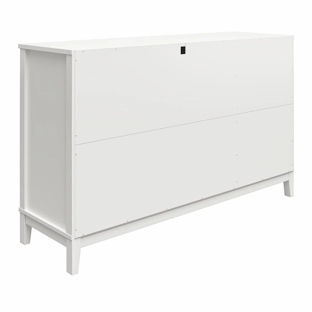 White Wide Dresser V992