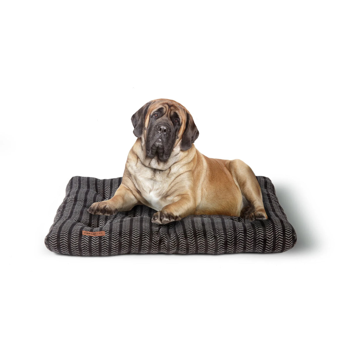 Black Extra Large Tufted Pet Bed C10200