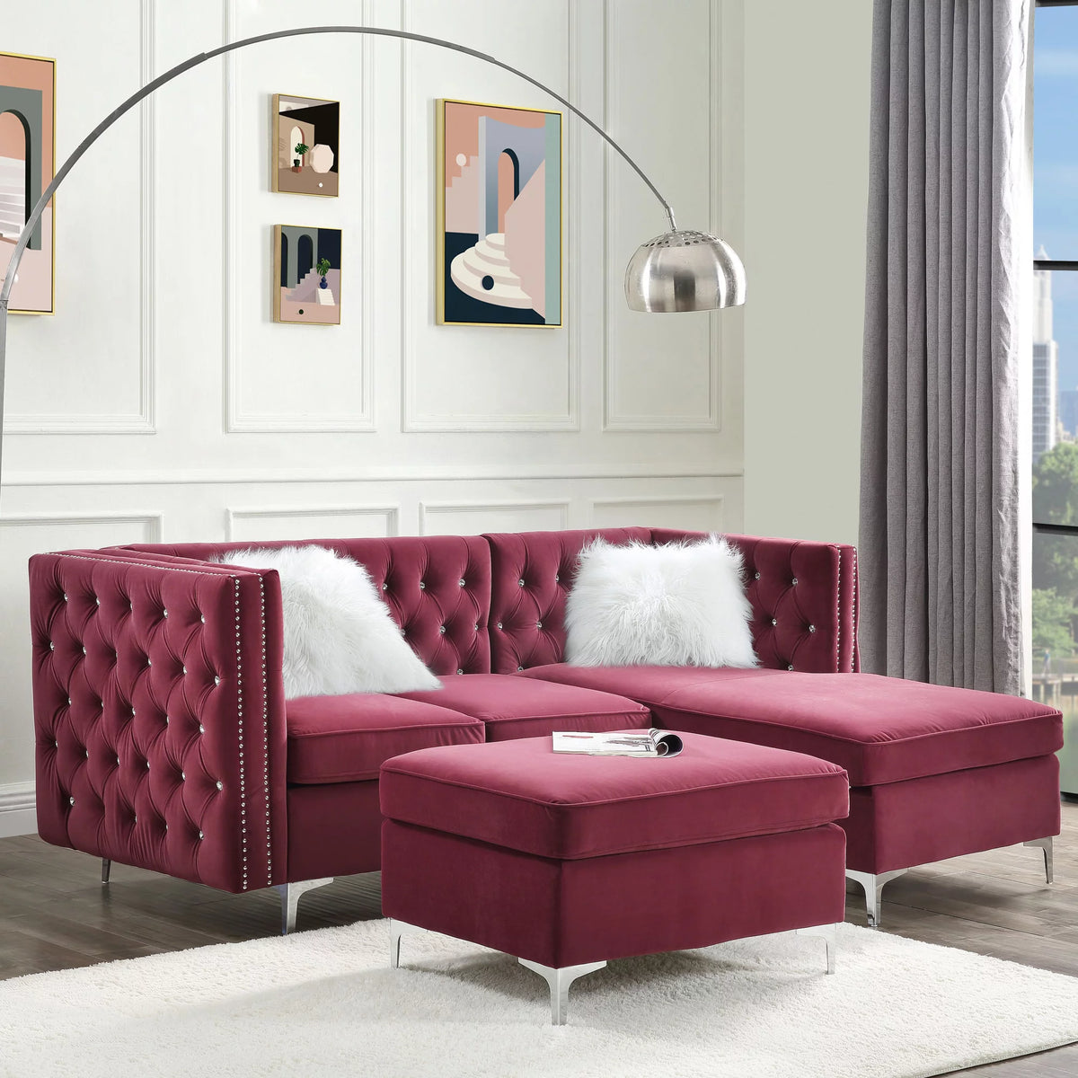 Burgundy Modular W887