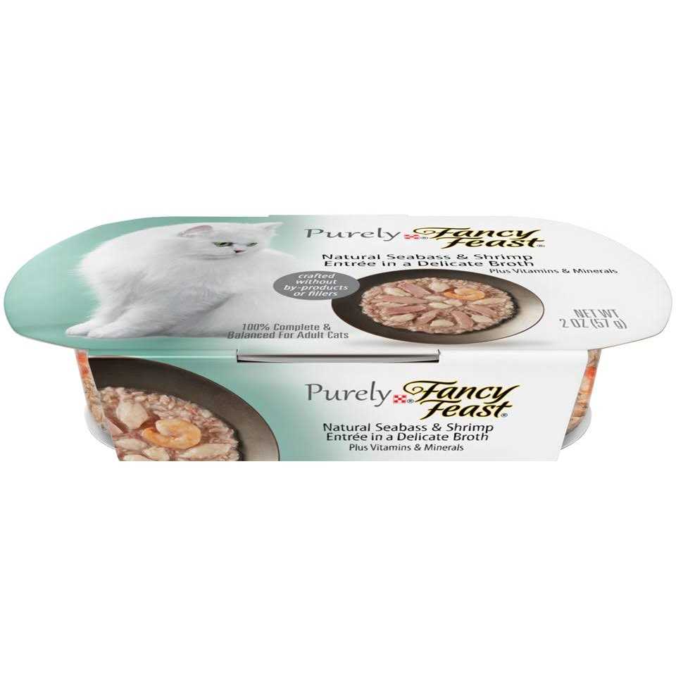 Natural Seabass & Shrimp in Broth Cat Food P153