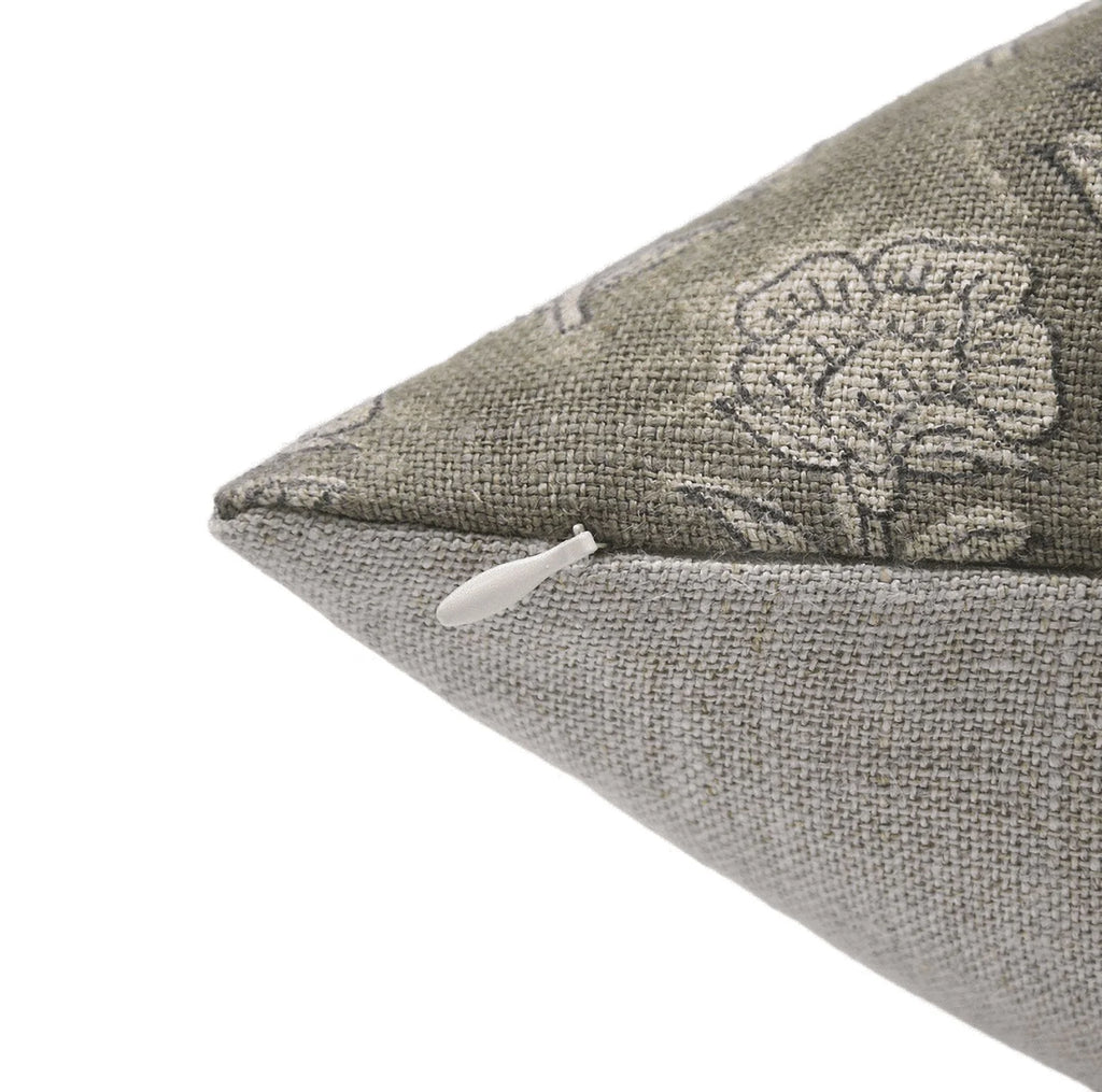 22x22 Inch Thick Linen Decorative Throw Pillow Cover V2494