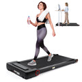 2 in 1 Under Desk Treadmill 300lbs Capacity Y66334