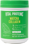 Matcha Collagen Peptides Powder, 10.5 oz T3118