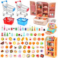 Miniature Shopping Cart Toy Dollhouse Grocery Trolley Model V128419