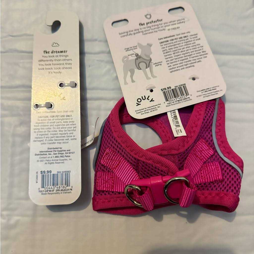Mesh Dog Harness U80625