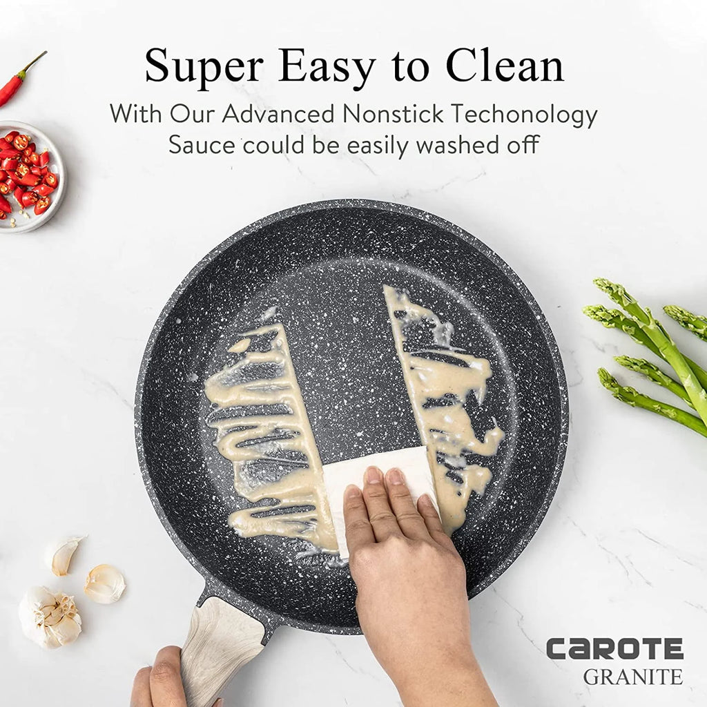 10 Pcs Nonstick Granite Stone Cookware Set U593902