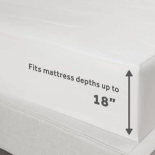 Queen White Heated Mattress Pad H221