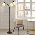 Black Tree Floor Lamp with 3 Adjustable Rotating Lights G233221