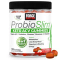 Organic Apple Cider Vinegar Gummies with Probiotics & Prebiotics, 1 Net Carb, Apple Flavor, 120ct W802269