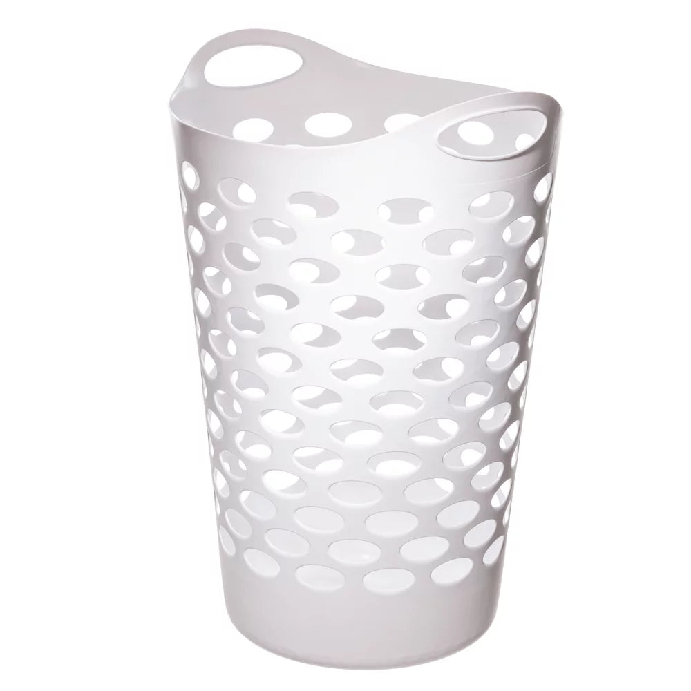White 3 Pack Round Laundry Hamper D444631