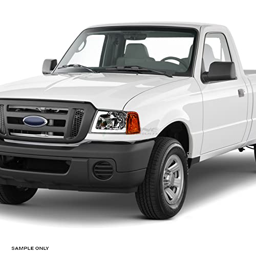 Compatible With 2001-2011 Ford Ranger LED Strip Bar Headlights With Signal Corner Lamps 4-Pieces N264878