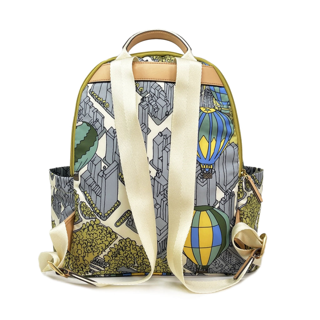 Printed Nylon Backpack C7939